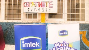 Mlečni paketići za decu iz Svratišta